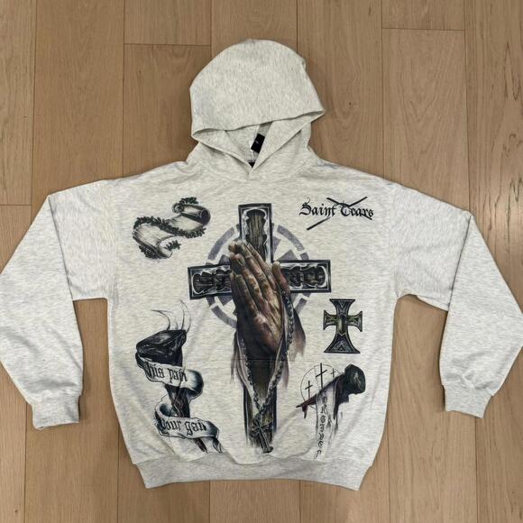 Villa Blvd Prayer Hands Hoodie
